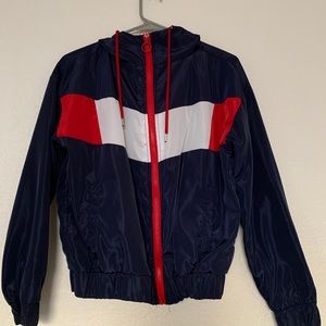 Navy Windbreaker! Light and breathable